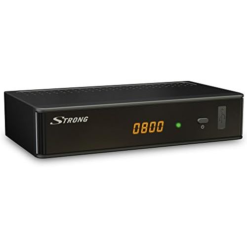  Strong SRT 3002 HD Receiver for Digital Cable DVB C Full HD HDTV HDMI SCART USB Media Player Black