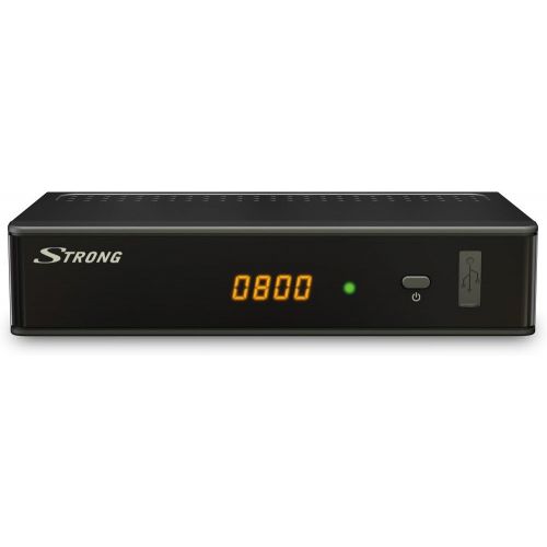  Strong SRT 3002 HD Receiver for Digital Cable DVB C Full HD HDTV HDMI SCART USB Media Player Black