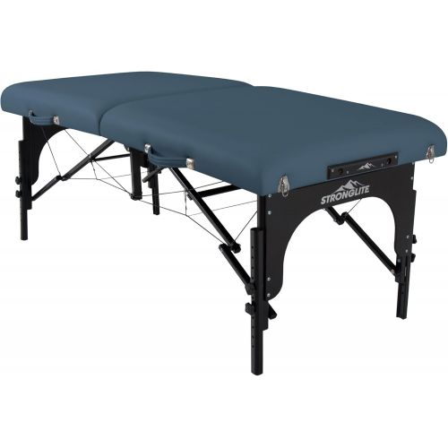  StrongLite Premier Portable Massage Table - Highest-Strength, 3 Deluxe Foam System, Incl. Flex-Rest Headrest and Memory Foam Pillow