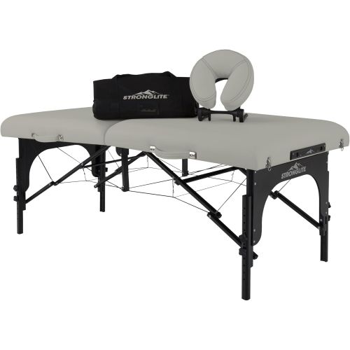  StrongLite Premier Portable Massage Table - Highest-Strength, 3 Deluxe Foam System, Incl. Flex-Rest Headrest and Memory Foam Pillow