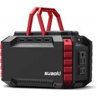 [아마존 핫딜] [아마존핫딜]SUAOKI Portable Power Station, 150Wh/100W Camping Generator Lithium Power Supply UL Certified with Dual 110V AC Outlet, 4 DC Ports, 4 USB Ports, LED Flashlights for Camping Travel