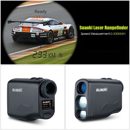  SUAOKI Golf Laser Rangefinder with Fog,Horizontal Distance, Height, Speed Measurement and Unique Distance Correction Function