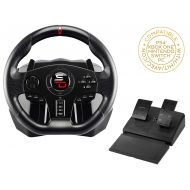 [아마존베스트]SUBSONIC Superdrive - SV700 Drive Pro Sport Wheel with Pedals, Paddle Shifters and Vibrations (Electronic Games)