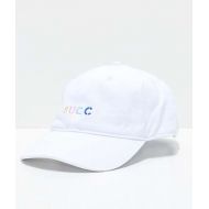 SUCC Logo White Strapback Hat