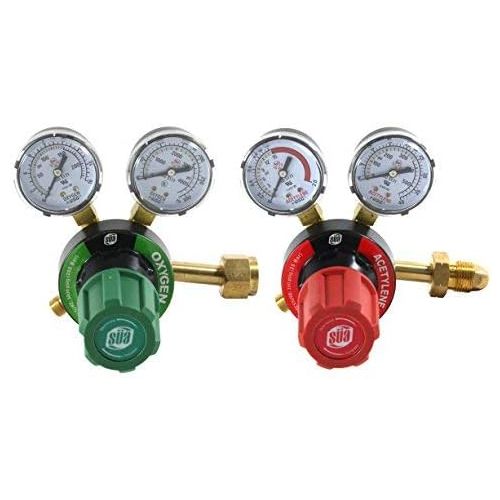  SUEA Oxygen and Propane Propylene V350 Regulators Combo