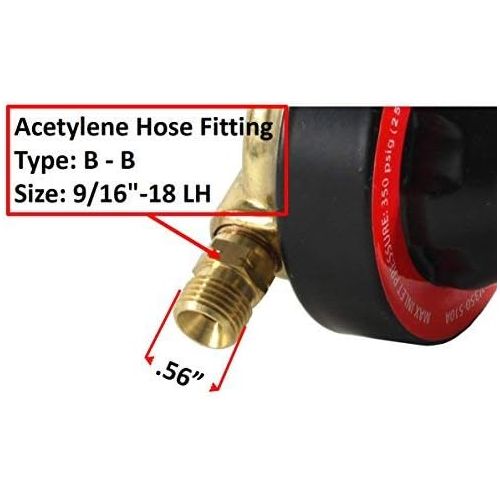  SUEA Oxygen and Propane Propylene V350 Regulators Combo