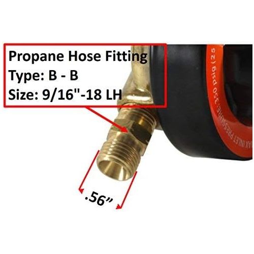  SUEA Oxygen and Propane Propylene V350 Regulators Combo