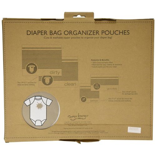  SUGARBOOGER Sugarbooger Diaper Bag Organizer Pouches