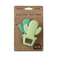 [아마존베스트]SUGARBOOGER Sugarbooger Silicone Teether Set-of-Two, Happy Cactus