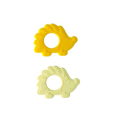  Sugarbooger Silicone Teether Set-of-Two, Hedgehog