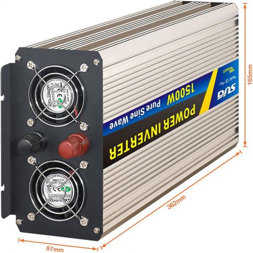  [아마존베스트]-Service-Informationen Sugpv Sug 1000 W - 5000 W Inverter, Peak DC 12 V, 24 V to AC 220 V, 230 V, Voltage Converter, Power Inverter, Pure Sine Wave