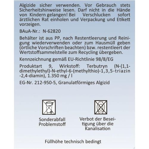  Sui Jin Teichprodukte Sui Jin Pond Products Thread Algae Protection for 100,000 Litres of Water for up to 3 Months Long Term Protection Algae Killer