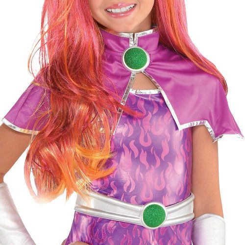  SUIT YOURSELF Suit Yourself Starfire Halloween Costume for Girls, DC Super Hero Girls, Includes Accessories