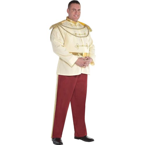  할로윈 용품SUIT YOURSELF Prince Charming Halloween Costume for Men, Cinderella, Plus Size, Includes Jacket and Pants