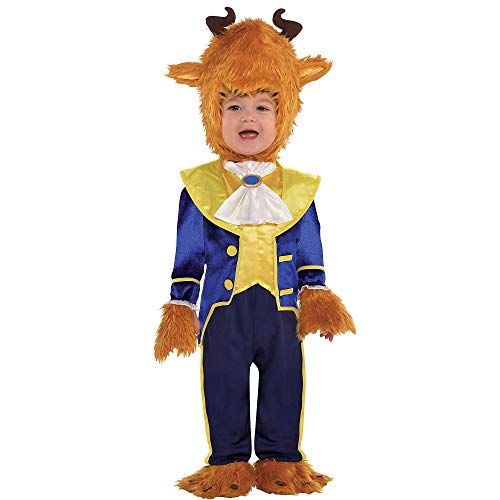  할로윈 용품Suit Yourself Beast Costume for Babies, Beauty and the Beast, Includes Jumpsuit, Booties, and Handcovers