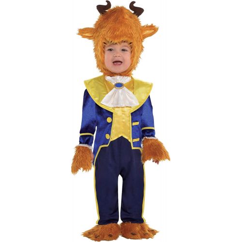  할로윈 용품Suit Yourself Beast Costume for Babies, Beauty and the Beast, Includes Jumpsuit, Booties, and Handcovers