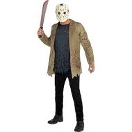 할로윈 용품SUIT YOURSELF Jason Voorhees Halloween Costume for Men, Friday The 13th, Standard Size, Includes Jacket, Shirt and Mask