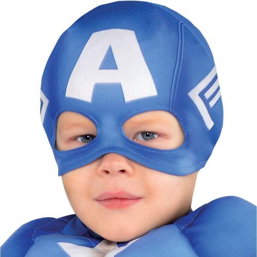  할로윈 용품Suit Yourself Classic Captain America Muscle Halloween Costume for Toddler Boys, Includes Headpiece