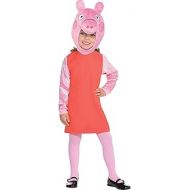 Suit Yourself Peppa Pig Halloween Costume for Toddler Girls, 3-4T, Includes a Dress, Tights and More
