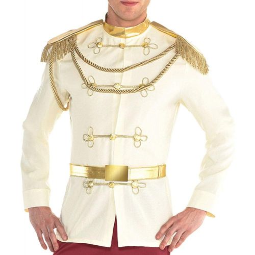  할로윈 용품SUIT YOURSELF Prince Charming Halloween Costume for Men, Cinderella, Standard Size, Includes Jacket and Pants