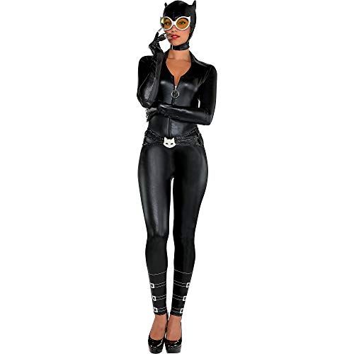  할로윈 용품SUIT YOURSELF DC Comics: New 52 Catwoman Costume for Adults, Includes a Sexy Jumpsuit, an Eye Mask, and More