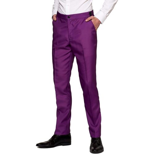  할로윈 용품SUITMEISTER ? Pimp ? Halloween Costume for Men in Stylish Print ? Full Set: Includes Jacket, Pants and Tie
