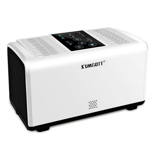  SUMGOTT Air Purifier Home Air Cleaner with True HEPA Air Filter, Captures Allergens, Smoke, Odors, Mold, Dust, Germs, Pets, Smokers