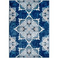 SUMMIT BY WHITE MOUNTAIN Summit 0P-3MXM-BPJK Chatham 209 Vintage Look Orientals Sharp Color Definition (William Blue), 22 INCH X 35 INCH DOOR MAT