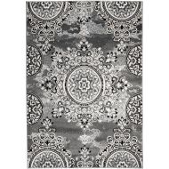 SUMMIT BY WHITE MOUNTAIN Summit 0B-99RL-H4HE Collection 206 Chatham Vintage Look Orientals Sharp Color Definition (X Grey Oriental), 22 INCH X 35 INCH DOOR MAT