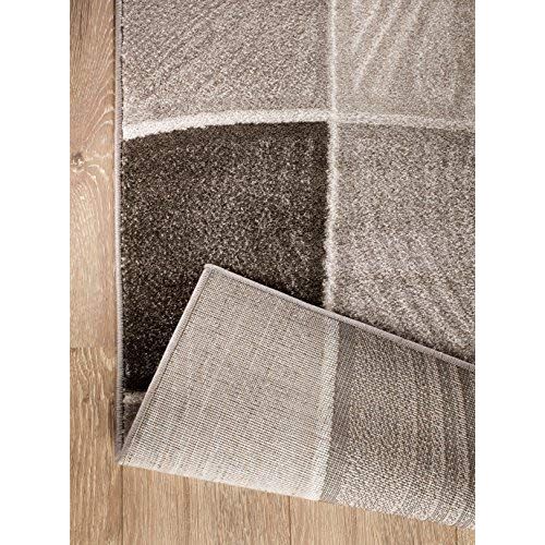  SUMMIT BY WHITE MOUNTAIN Rio VB-F26N-PW31 Summit 303 Taupe Brown Area Rug Modern Abstract Many Sizes Available, DOOR MAT 22 inch x 35 inch