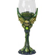 [아마존베스트]Summit Collection Absinthe La Fee Verte Green Fairy Wine Goblet Wine Glass 6.5 inches Tall 7 fl oz Chalice
