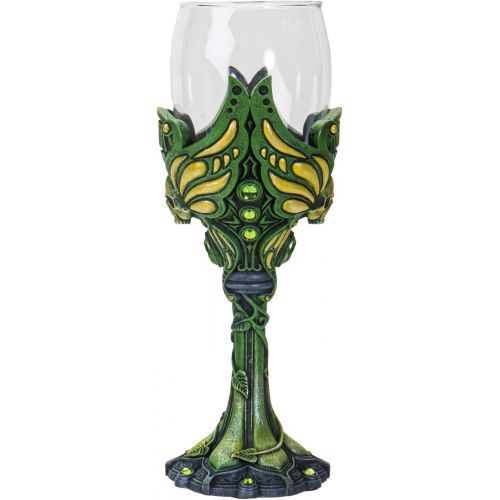  [아마존베스트]Summit Collection Absinthe La Fee Verte Green Fairy Wine Goblet Wine Glass 6.5 inches Tall 7 fl oz Chalice