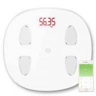 SUN RDPP Body Fat Monitors Smart Bluetooth Weight Body Fat Scale Digital Bathroom Body Composition BMI Analyzer and Health Monitor