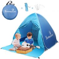 SUNBA YOUTH Sunba Youth Beach Tent, Beach Shade, Anti UV Baby Beach Tent, Portable Instant Sun Shelter, for 2-3 Person Camping& Travel