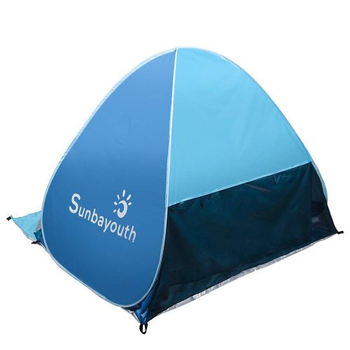  SUNBA YOUTH Sunba Youth Beach Tent, Beach Shade, Anti UV Baby Beach Tent, Portable Instant Sun Shelter, for 2-3 Person Camping& Travel