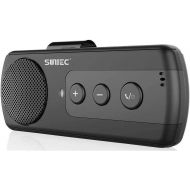 [아마존베스트]SUNITEC Hands Free Bluetooth for Cell Phone Car Kit - Wireless Bluetooth Car Speaker Support 2 Phones Connection Siri Google Assistant Receiver for Car Handsfree Speakerphone with