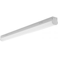 Sunlite LFXEC426WDLC-PDIMMV40K 4 Garage Linear Wraparound Strip Lighting Fixture Ceiling Flush Mount, Cool White