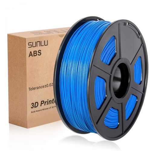  [아마존 핫딜]  [아마존핫딜]SUNLU 3D Printer Filament ABS, 1.75mm ABS 3D Printer Filament, 3D Printing Filament ABS for 3D Printer, 1kg, Blue