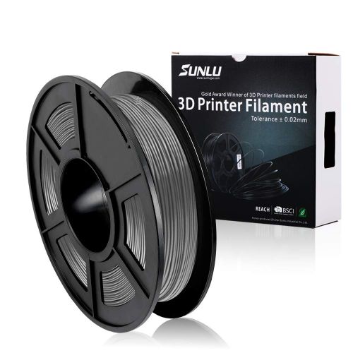  [아마존 핫딜]  [아마존핫딜]3D Printer Filament TPU,TPU Filament 1.75 mm SUNLU,Low Odor Dimensional Accuracy +/- 0.02 mm 3D Printing Filament,1.1LBS (0.5KG) Spool,Grey TPU