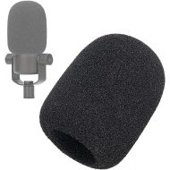 SUNMON PodMic Pop Filter Windscreen - Perfect Mic Foam Cover Compatible for Rode PodMic Microphone into Clean Sounding with No Wind Sounds