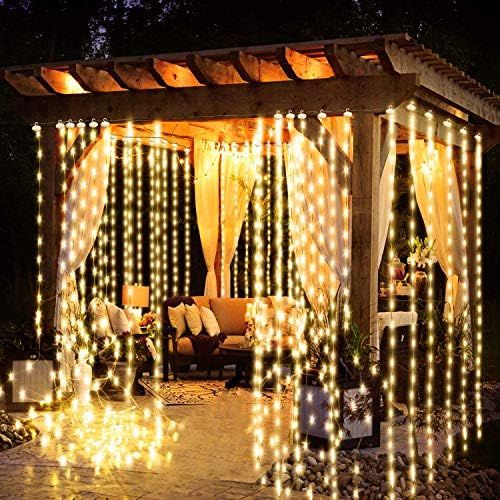  SUNNEST LED fairy lights curtain.