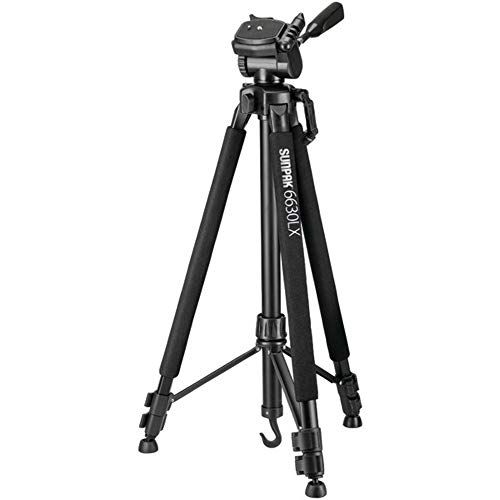  Sunpak 620-663LX 6630LX 66 Photo/Video Tripod with Adapters