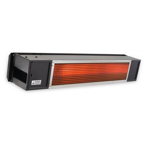  SUNPAK SunPak S34-B-TSH, Black Two-Stage Hard Wired Permanent Gas Patio Heater