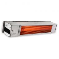 SUNPAK Sunpak Tsr 48-inch 34,000 Btu Propane Two-stage Infrared Patio Heater With Remote - Stainless Steel - S34 S Tsr-lp