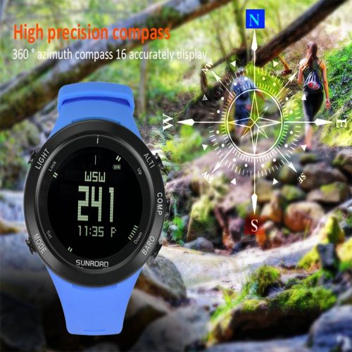  SUNROAD Fashion Heart Rate Monitor Watch, Multi-Function Fitness Tracker Smart Watch with...