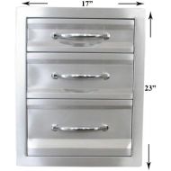 SUNSTONE C-TD20 17-Inch Premium Triple Access Drawer