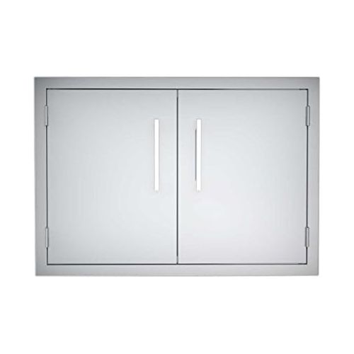  SUNSTONE Sunstone B-DD30 Double Raised Doors for Stone Island with Shelves, 30-Inch