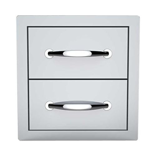  SUNSTONE B-DD12 14-Inch Flush Double Access Drawer