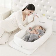 [아마존 핫딜] SUNVENO Portable Baby Bed Infant Lounger  Carrier, Crib, Playpen, Changing Station, Bassinet for Babies 0-24 Months  Lightweight, Plush, Hypoallergenic  Includes Carrying Case