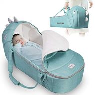 [아마존베스트]SUNVENO Baby Carrycot Bassinet Bed Lounger Travel Portable Newborn Infant Co Sleeping Nest...